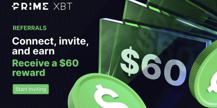 invite a friend and earn $300 with PrimeXBT