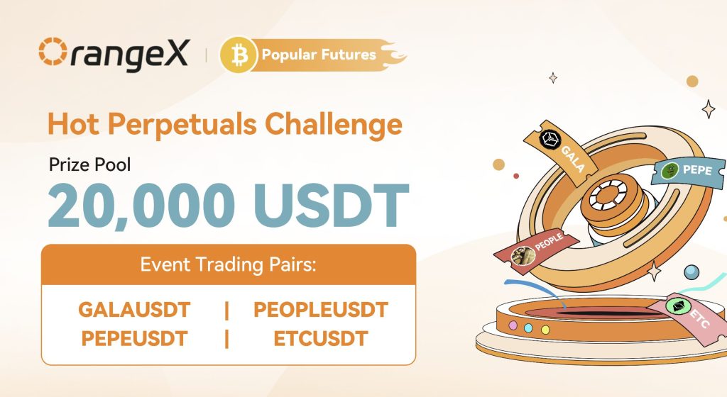Orangex Crypto 100 USDT No Deposit Bonus