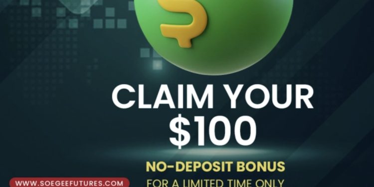 SoegeeFX $100 No Deposit Bonus