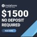 $1500 No Deposit Bonus from InstaForex