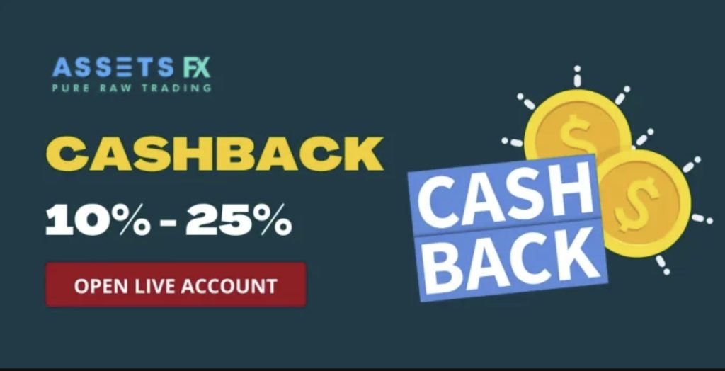Cashback Bonus with AssetsFx Trading