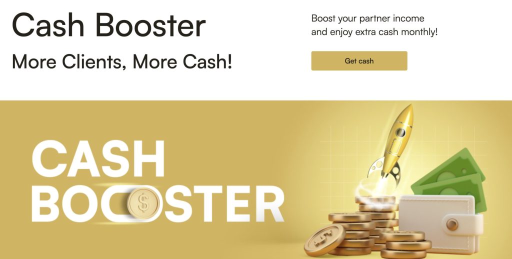 Headway Cash Booster Bonus