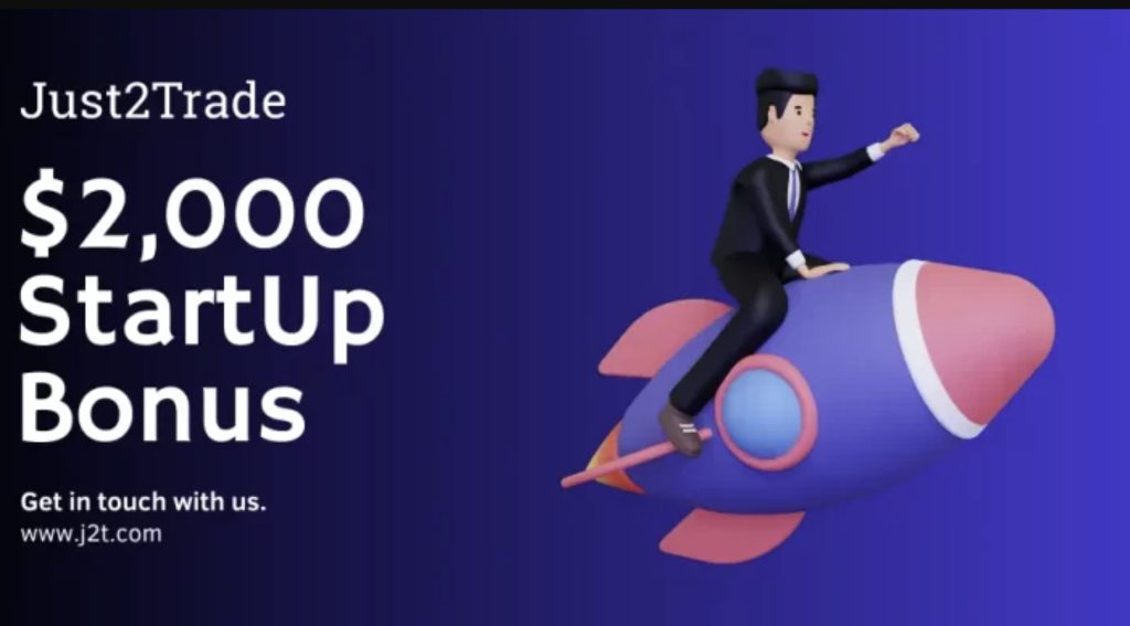 Just2Trade Forex Start-Up Bonus