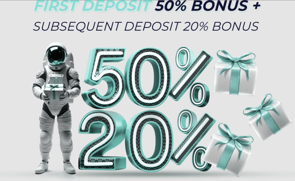 StarTrader 50% First Deposit Bonus
