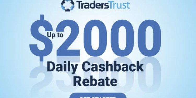 Traders Trust Daily Cashback Bonus