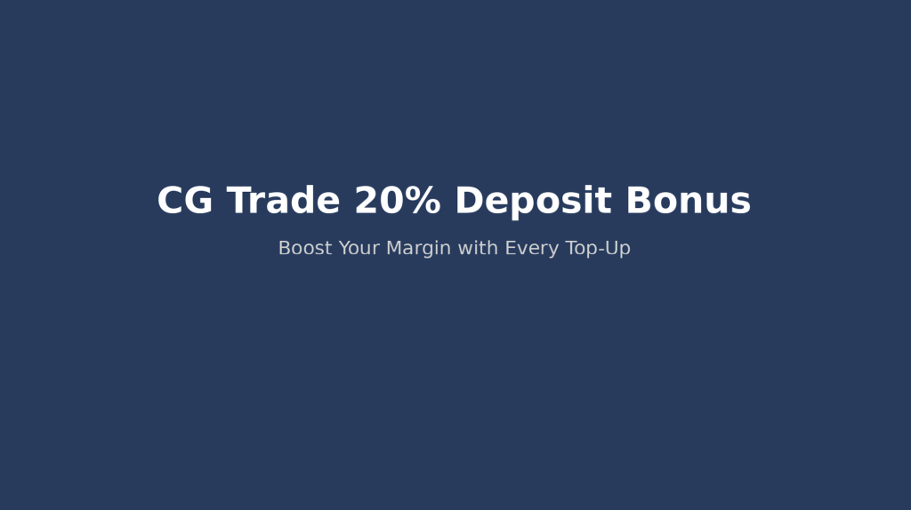CG Trade 20% Deposit Bonus
