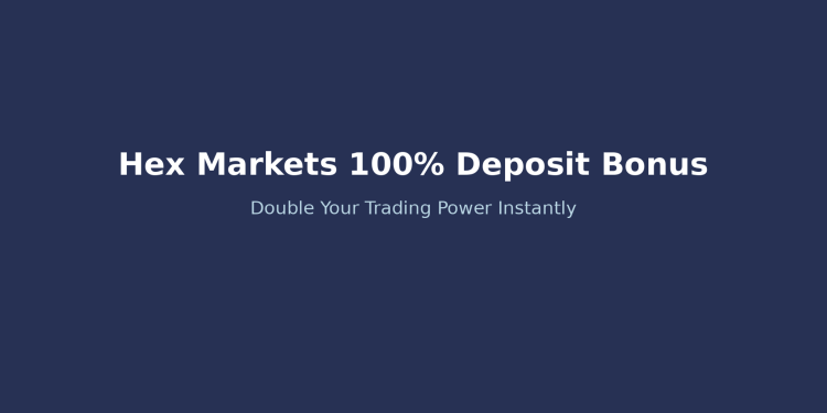 Hex Markets 100% Deposit Bonus