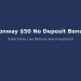 Vonway $50 No Deposit Bonus
