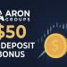 Aron Groups No Deposit Bonus