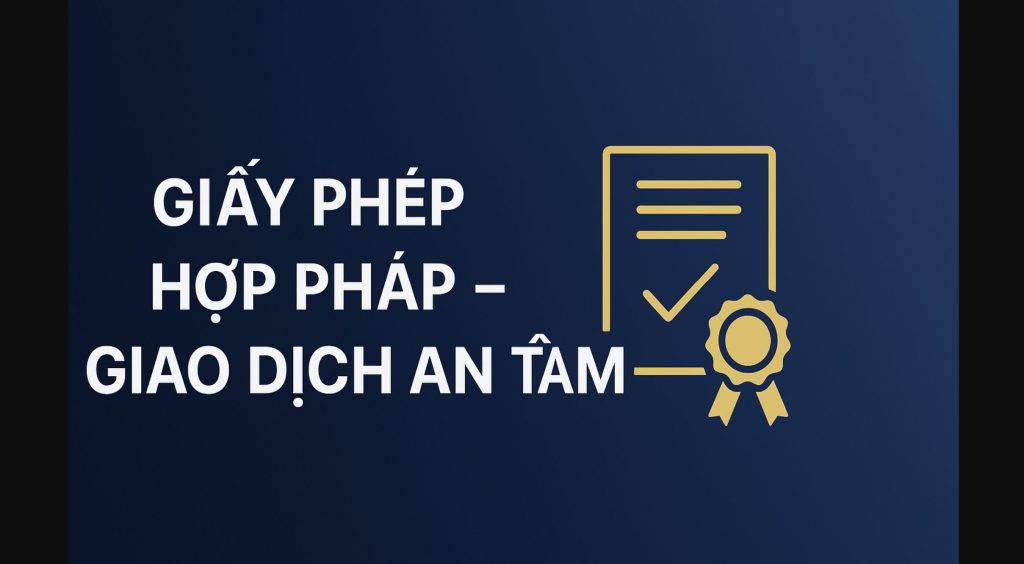 FinPros Giấy Phép Hợp Pháp