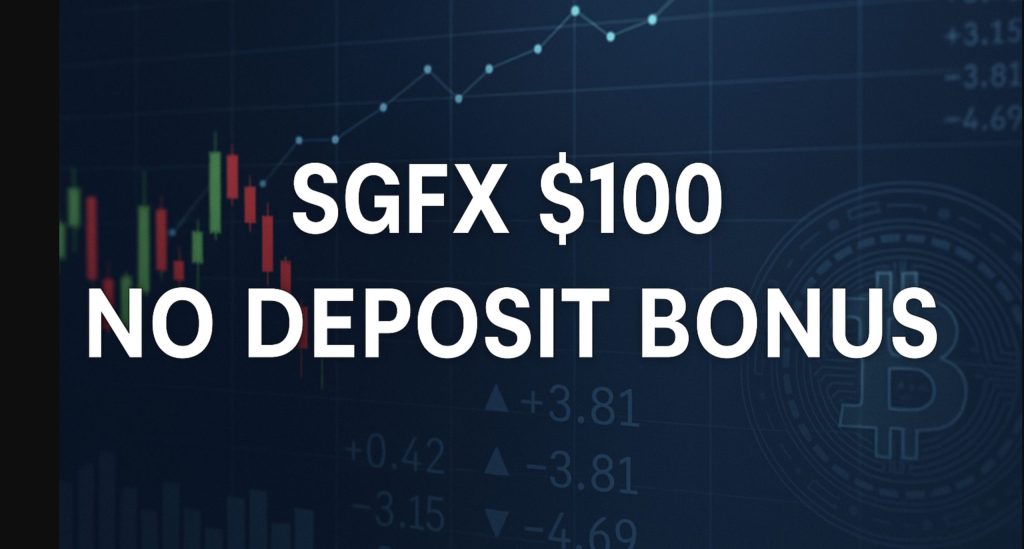SGFX $100 No Deposit Bonus