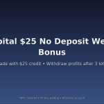 SF Capital $25 No Deposit Welcome Bonus