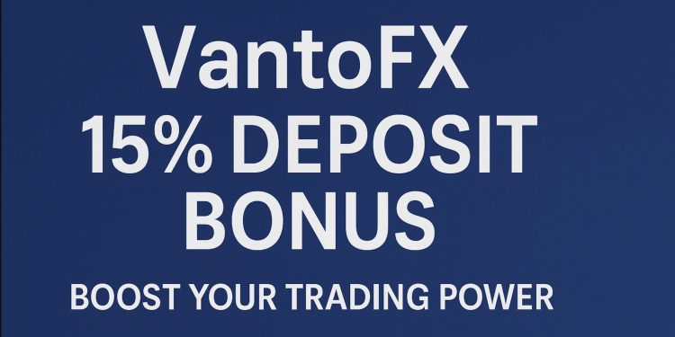 VantoFX 15% Deposit Bonus