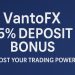 VantoFX 15% Deposit Bonus
