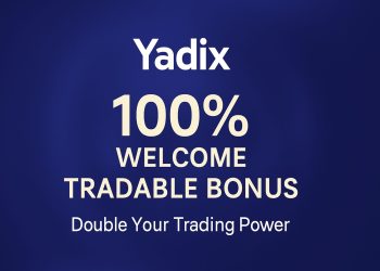 Yadix offers a 100% welcome bonus