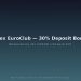 Forex EuroClub 30% Bonus (In Russian)