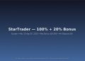 StarTrader 100% + 20% Bonus