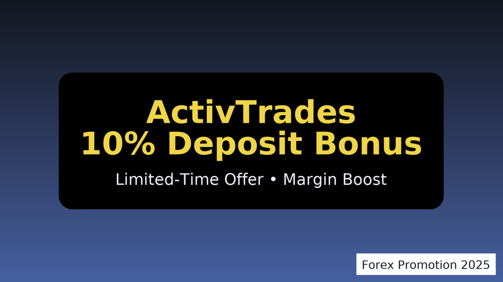 ActivTrades 10% Deposit Bonus