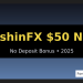 AnshinFX $50 No Deposit Bonus