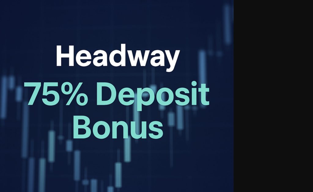 Headway 75% Deposit Bonus