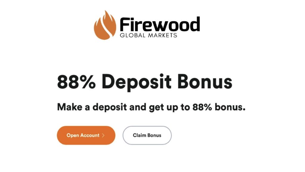 FirewoodFX 88% Deposit Bonus
