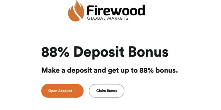 FirewoodFX 88% Deposit Bonus
