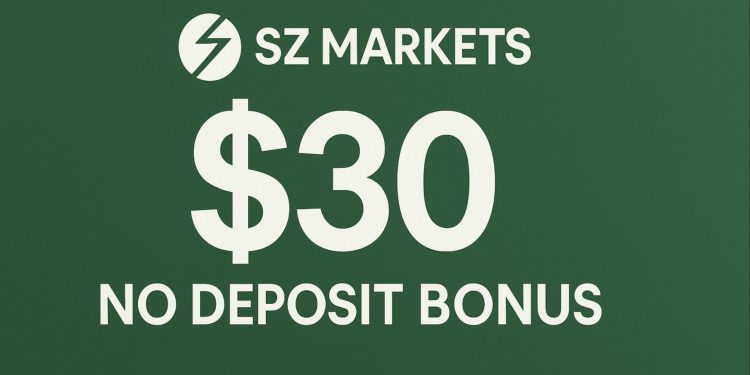 SZ Markets $30 No Deposit Bonus