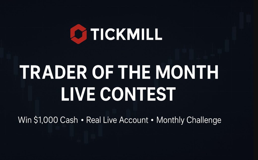Tickmill Trader of the Month Live Contest