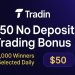 Tradin $50 No Deposit Trading Bonus