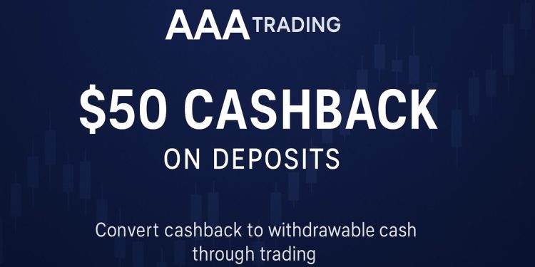 AAA Trading $50 Cashback