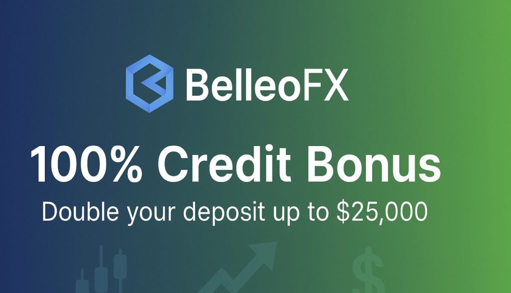 BelleoFX 100% Credit Bonus