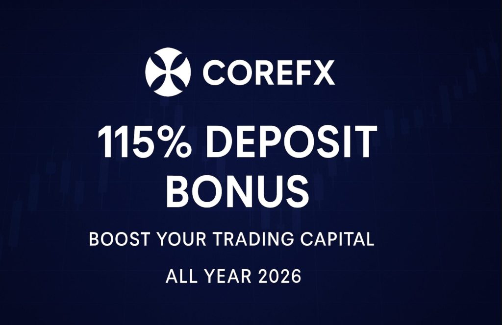 CoreFx 115% Deposit Bonus