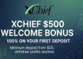 XChief $500 Welcome Bonus