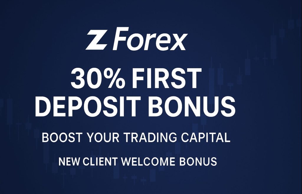 zForex 30% First Deposit Bonus