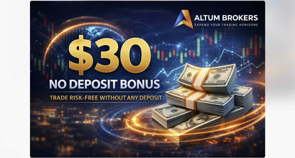 Altum Brokers $30 No Deposit Bonus
