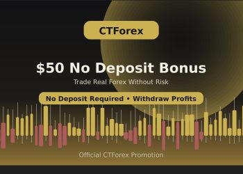 CTForex $50 Forex No Deposit Bonus