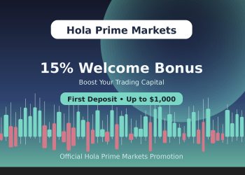 Hola Prime Markets 15% Welcome Bonus