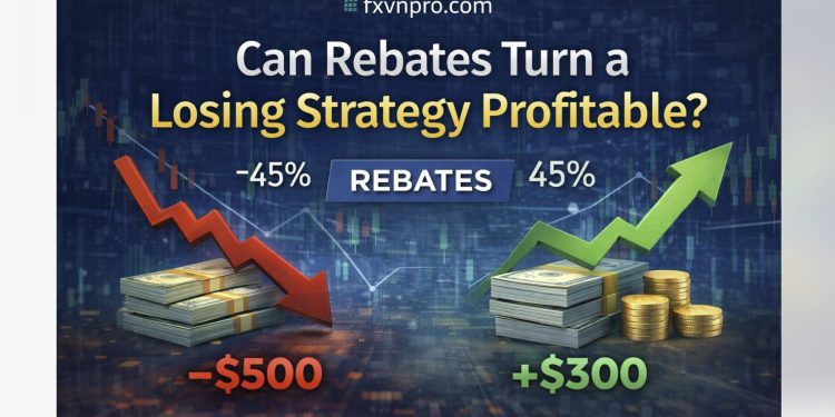 Can Rebates Turn a Losing Strategy Profitable