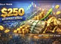 Olla Trade $250 No Deposit Bonus