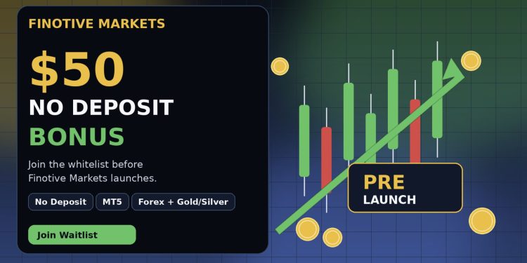 Finotive Markets $50 No Deposit Bonus
