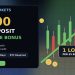 Grand Markets $100 No Deposit Welcome Bonus