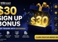WBinvest $30 Sign Up Bonus