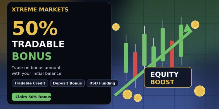 XtremeMarkets 50% Tradable Bonus
