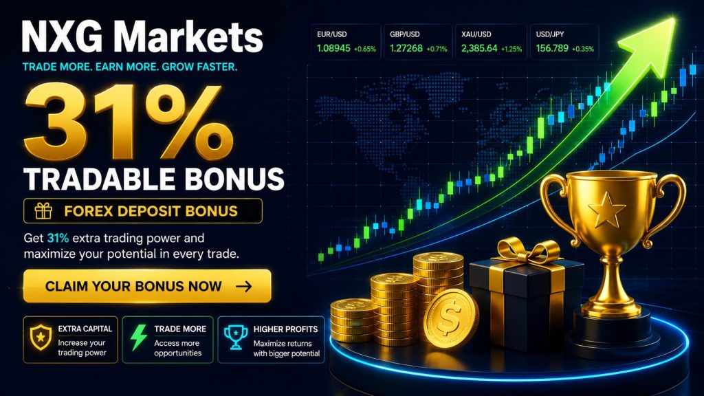 NXG Markets 31% Tradable Bonus