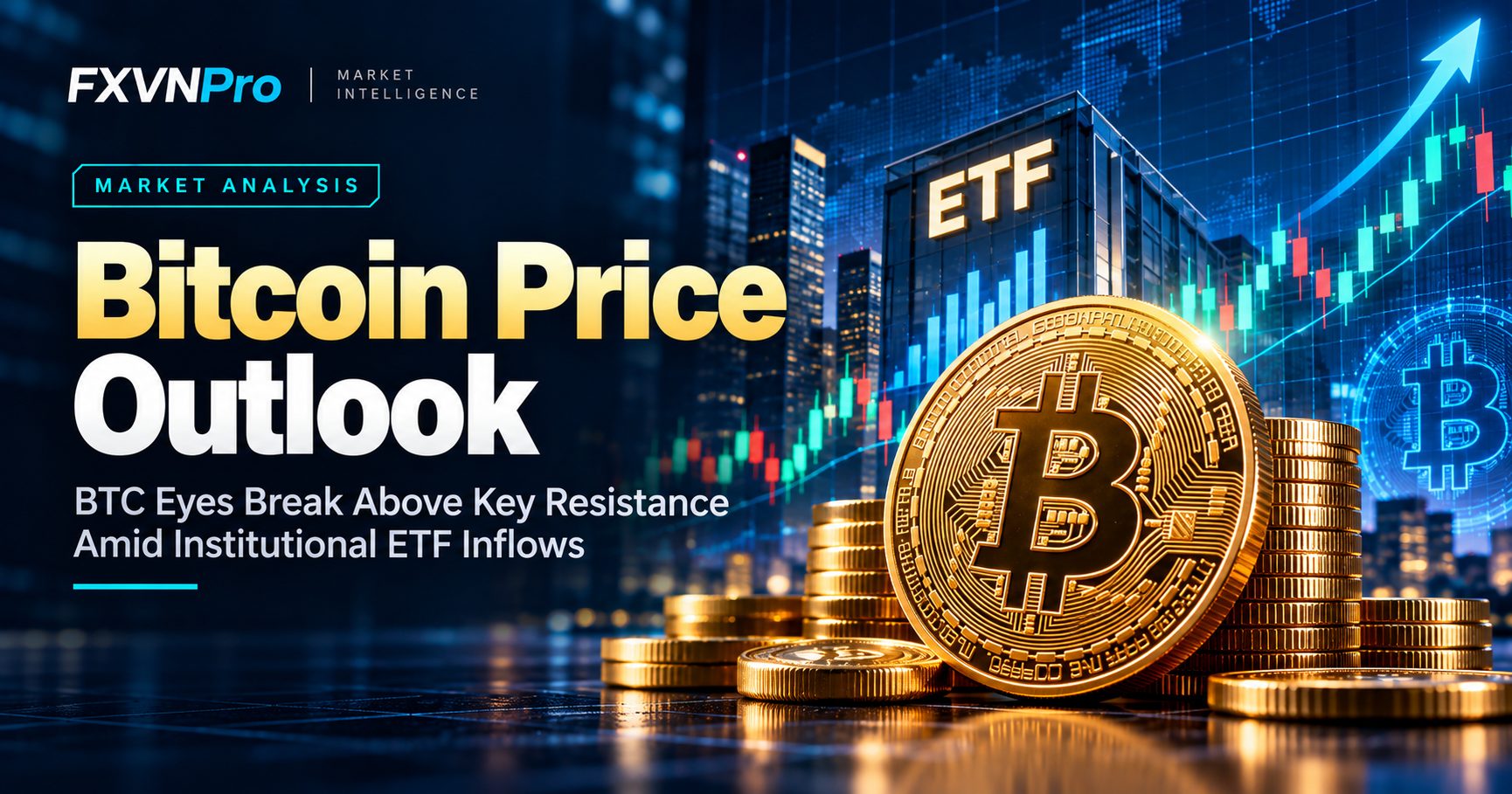 Bitcoin Price Outlook BTC Eyes Break Above Key Resistance Amid Institutional ETF Inflows